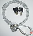 Keyed Notebook/Laptop Security Lock Steel Cable with Key