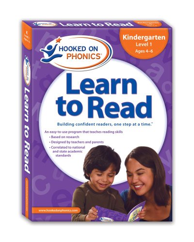 Learn to Read Kindergarten Level 1 (Hooked on Phonics)