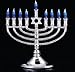 Star of David Electric Menorah