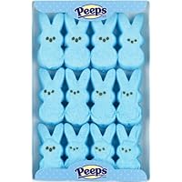 Marshmallow Peeps Blue Easter Bunnies 12ct.