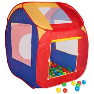 TecTake Tenda giochi per bambini + 200 Palle POP-UP gioco