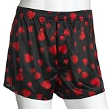 Intimo Mens Intimo Mens 3-D Hearts Microstretch Boxer