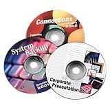 Fellowes Neato CD DVD Labels Gloss 40 by Fellowes