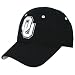Zephyr Oklahoma Sooners Black Silver Lining Fitted Hat
