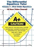 The Calculus Differential Equations Tutor: Vol. One - First Order Equations (Four-Disc Edition)