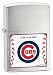 Chicago Cubs Satin Chrome Zippo Lighter