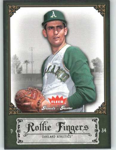 2006 Fleer Greats of the Game #78 Rollie Fingers - Oakland Athletics (Baseball Cards)