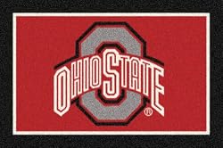 Milliken Team Spirit Ohio State Rug 3'10"x5'4"