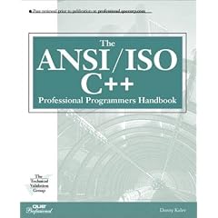 The ANSI/ ISO C++ Professional Programmer's Handbook