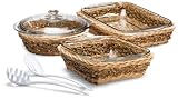 Anchor Hocking&Acirc;&reg; Expressions 11 Piece Set with Rattan Basket