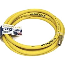 Goodyear Rubber Air Hose - 1/4in. x 10ft., 300 PSI, Model# 12820
