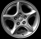 00-01 JEEP WRANGLER ALLOY WHEEL RIM 16 INCH SUV, Diameter 16, Width 7 (5 SPOKE), SILVER, 1 Piece Only, Remanufactured (2000 00 2001 01) ALY09025U10