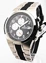 Croton Men's Two-Tone Black Dial Watch #CC311096BSMP