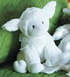 Gund Lovey Lamb Soft Blankie with Plush Rattle