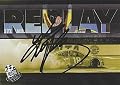 AUTOGRAPHED Kyle Busch 2014 Press Pass Racing REPLAY ATLANTA WIN (Burnout) Insert Signed Collectible NASCAR Trading Card with COA