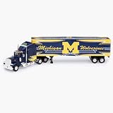 Michigan Wolverines 2007-2008 NCAA 1:80 Scale Peterbilt Die Cast Tractor Trailer Truck from Upper D
