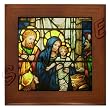 Adoration of the Magi on Framed Tile