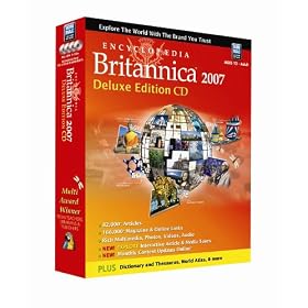 Encyclopaedia Britannica 2007 Deluxe Edition CD (PC/Mac)