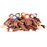 Me & My Homies Officially Licensed Helmeted Super Fly Monkey 7-Pack - Rainbow Connection