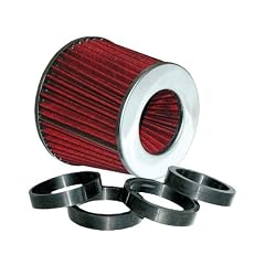 Eufab 17230 Sport-Luftfilter universell, gro�, rot, mit 6 Adaptern