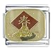 Jewelry : Chinese Good Luck Character Italian Charms Bracelet Link