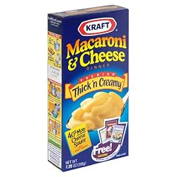 Kraft Macaroni and Cheese, Premium, 7.25-Ounce Boxes (Pack of 24)