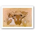Second Cousins I by Sylvia Walker 17.875"x12" Art Print Poster