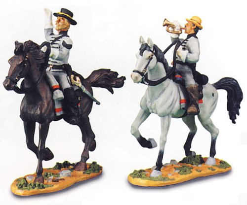 American Civil War - Confederate Bugler and Sergeant 17402