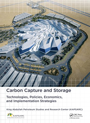 Carbon Capture and Storage: Technologies, Policies, Economics, and Implementation Strategies