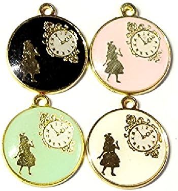 accessories Charm part story Alice's Adventures in Wonderland clock pattern B