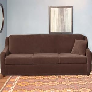 Sofa Cover Stretch on Amazon Com Stretch Pearson Sleeper Sofa Cover Queen Patio Lawn