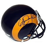 Eric Dickerson Signed Rams Replica Mini Helmet