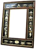 Nautical Knot Chart Wooden Wall Mirror Sailor Sailing