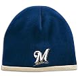 Brewers New Era Auth Therma Base Knit Cap - Men`s