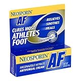 Neosporin AF Antifungal Cream for Athlete's Foot, .5-Ounce Tubes (Pack of 3)