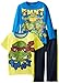 Nickelodeon Boys' Teenage Mutant Ninja Turtles 3 Piece Tricot Set with 2 T-Shirts