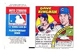 1979 Topps Test Issue Uncut Comic Wrapper Dave Kingman