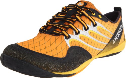 Merrell Men's Sonic Glove Barefoot Running Shoes - Dark Cheddar Gradient 11.5