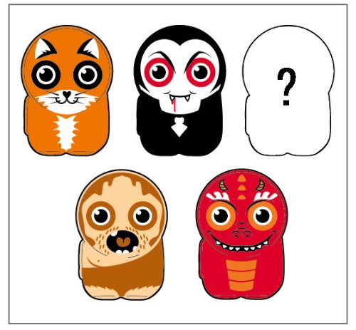 [ポーケン / Poken] - Mix Set (4+1 pieces)