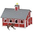 Breyer Stablemates Red Stable Set
