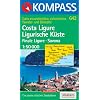 Costa Ligure - Ligurische K�ste 1 : 50 000: Escursioni, Bike / Wandern, Rad. Piante topografiche / Ortspl�ne