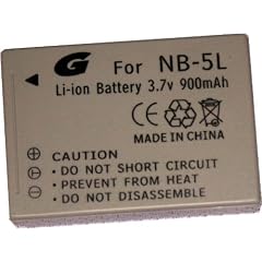 Bilora GPI 643 Li-Ion Akku f�r Canon NB-5L