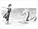 Photographic Prints of GIBSON BATHER, 1900. No Wonder the sea serpent frequents our coast. from Granger Art on Demand