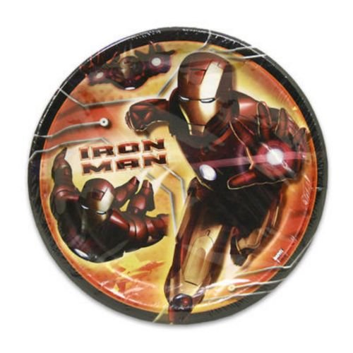 Iron Man Party - Dinner Plates - Ironman Iron Man Party - Dinner Plates - Ironman