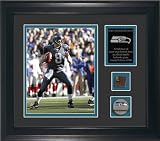 Matt Hasselbeck Seattle Seahawks Framed 8x10 Photograph with Game Used 2005 Football