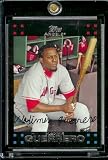 2007 Topps #300 Vladimir Guerrero Los Angeles Angels at Aneheim Baseball Card - Mint Condition - Shipped in Protective Display Case!