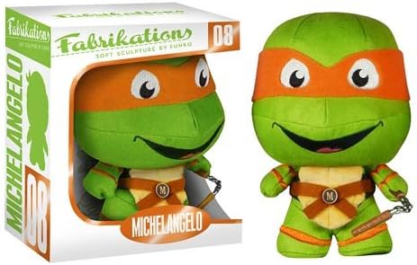 Teenage Mutant Ninja Turtles Michelangelo Fabrikations Plush Figure