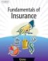 Fundamentals of Insurance