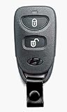 Keyless Entry Remote Fob Clicker for 2007 Hyundai Santa Fe (Must be programmed by Hyundai dealer)