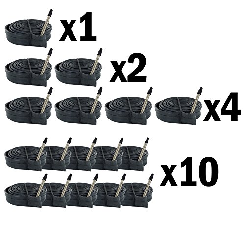 Zol Multipack Road Bicycle Bike Inner Tube 700x23/25C PRESTA/FRENCH Valve 60mm